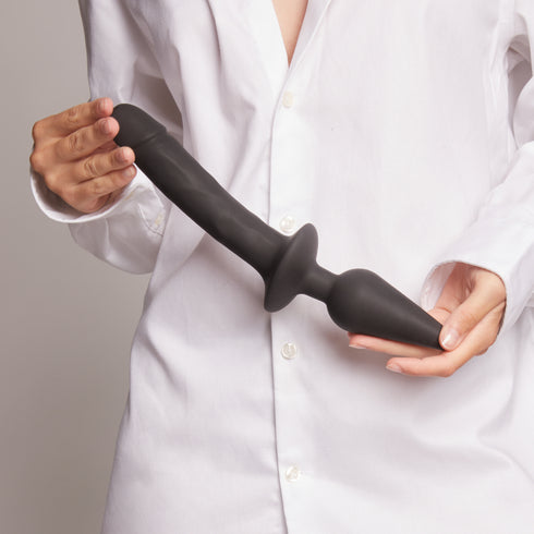 Switch Plug-In Dildo Réaliste Couleur Noir